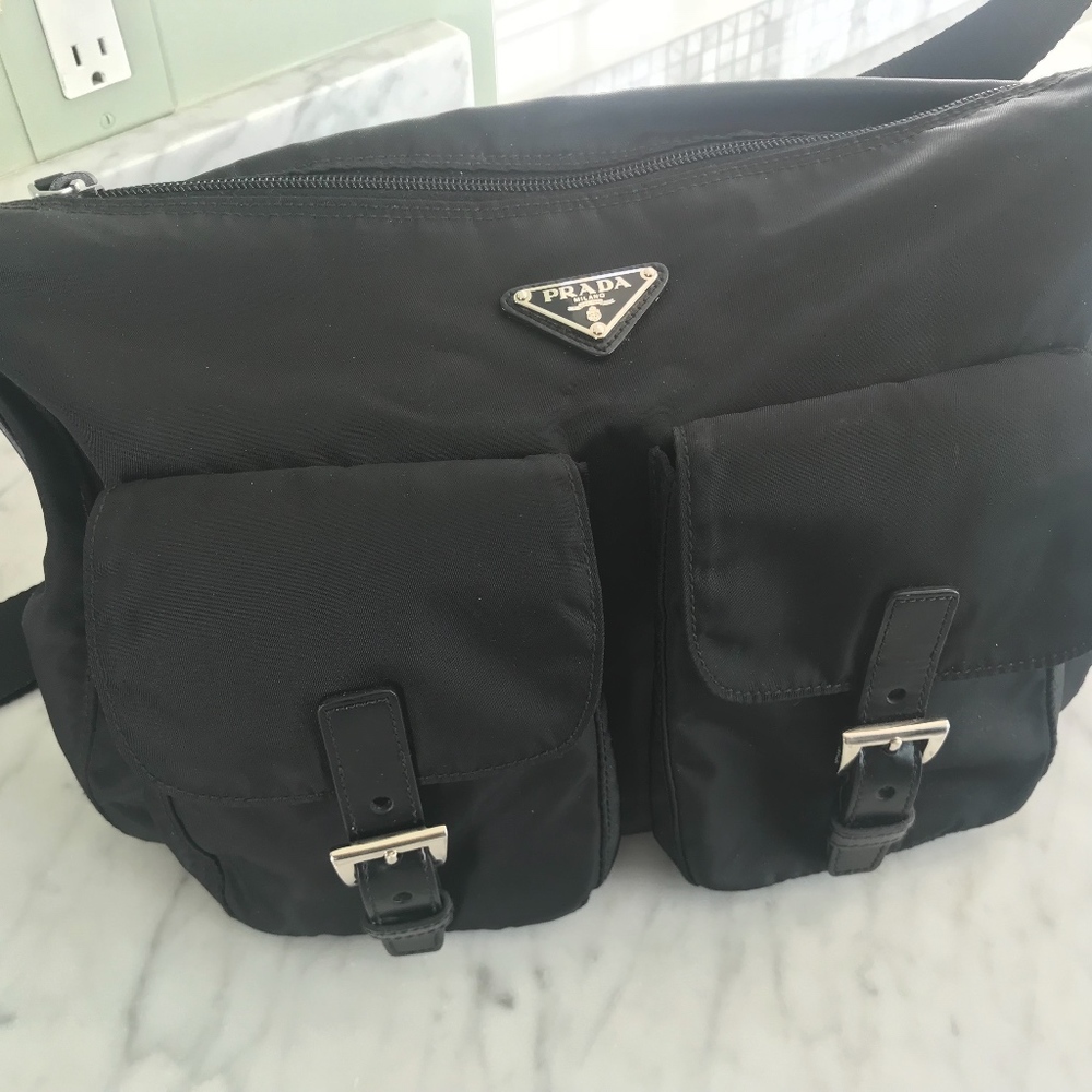 PRADA Nylon Messenger Bag
